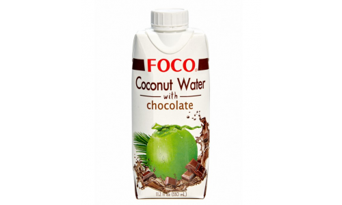 Кокосовая вода FOCO c шоколадом