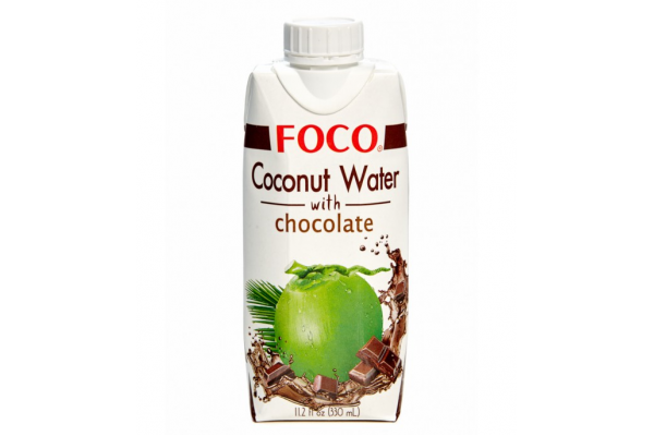 Кокосовая вода FOCO c шоколадом