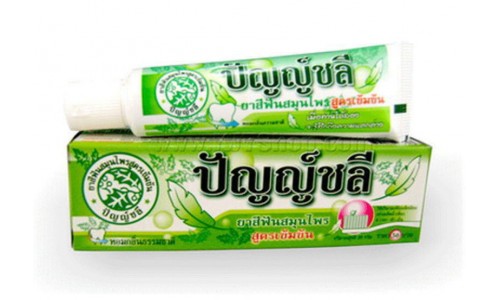 Тайская травяная зубная паста в тубе Punchalee