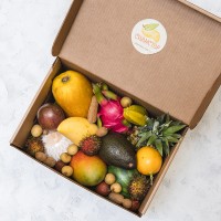 Коробка с фруктами Экзотик