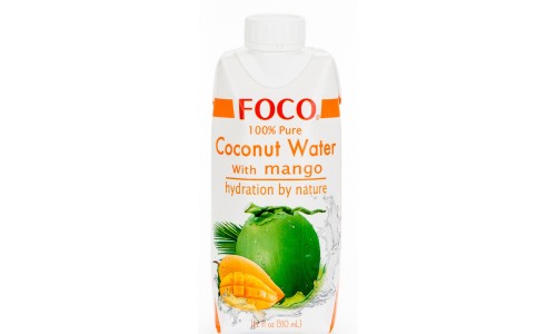 Кокосовая вода FOCO c манго
