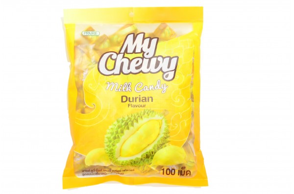Конфеты жевательные Chewy milk candy, Дуриан